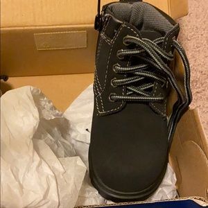 Brand new black boots size 6